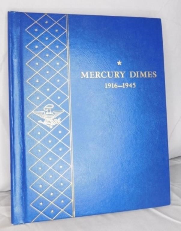 Whitman 9413 1916-1945 Mercury Dimes Empty Album.