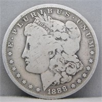 1888-O Morgan Silver Dollar.