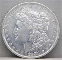 1883-O Morgan Silver Dollar.