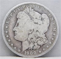 1900-O Morgan Silver Dollar.