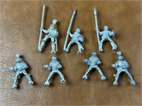 Vintage Role Playing Military Miniatures