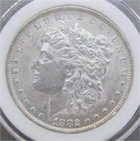 1882-O Morgan Silver Dollar.