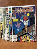 (20) Excalibur Marvel Comics
