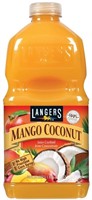 8PK-64oz Langers Juice  Mango Coconut Cocktail