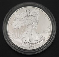 2004-W Silver American Eagle Proof-Rare Mint Mark