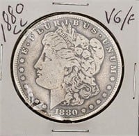 1880-CC Morgan Dollar