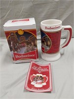 Budweiser Holiday Stein IOB