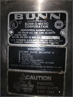 Bunn coffee brewer