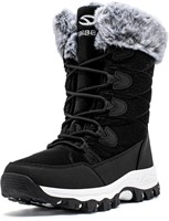 HOBIBEAR Women's Waterproof Winter Snow Boots Faux
