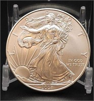 2008 American Silver Eagle BU