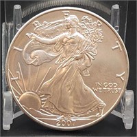 2007 American Silver Eagle BU