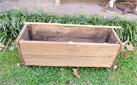 Antique Wooden Planter Box