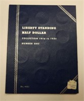 Liberty Standing Half Dollar Collection 1916-1936