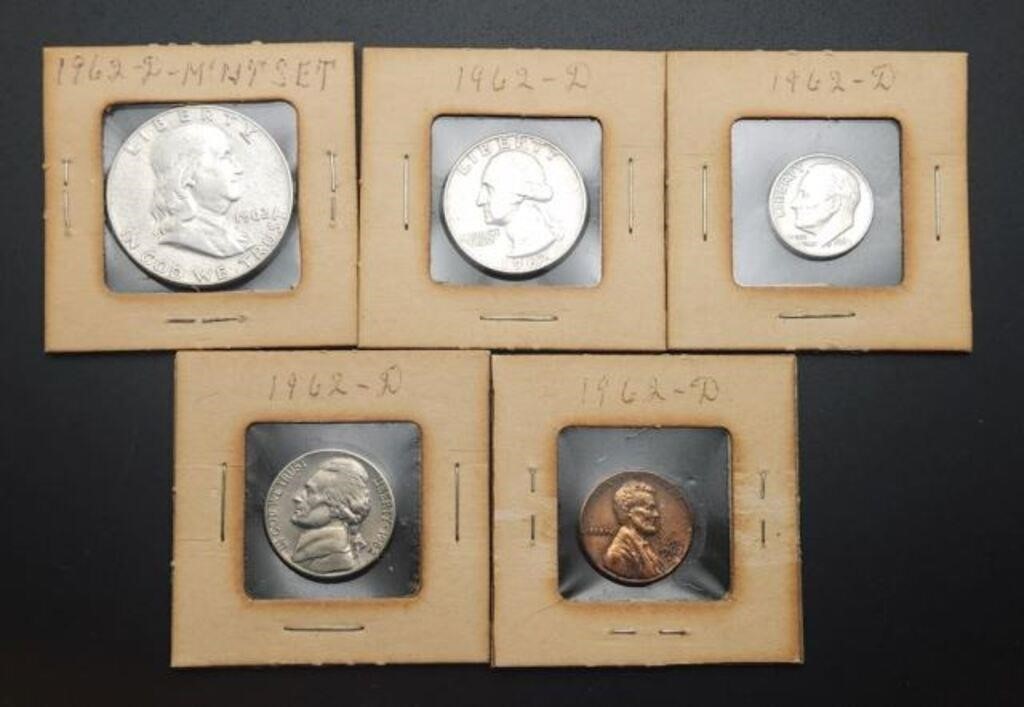 1962-D Coin Set