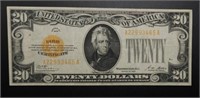 1928 $20 Gold Certificate - Very Fine Condition