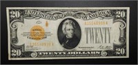 1928 $20 Gold Certificate - Nice Condition