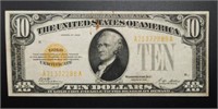 1928 $10 Gold Certificate - Nice Condition