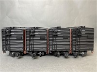 Aristo craft 40’ steel box cars (4 total) - ATSF -