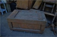 Beautiful Antique Crate on casters