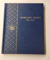 Mercury Dimes Coin Collection Book 1916-1945