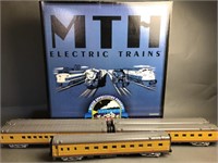 MTH O-gauge 70’ streamlined passenger 5-car set -