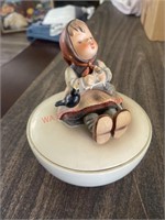 Western Germany Girl Candy Dish (living room)