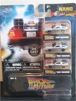 3pk Back To The Future Time Machines Hollywood