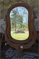 Antique Wooden Mirror