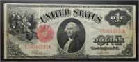 1917 $1 United States Note - Red Seal