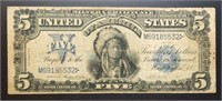 1899 $5 Silver Certificate