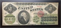 1862 United States $2 Note