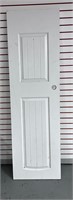 Wood Door 80”x24” White predrilled