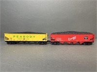 MTH/ Rail King O-scale Hopper Cars with Coal Loads