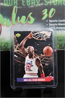 1993 UD NBA  All Star Heroes Michael Jordan #15