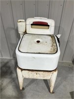 Old Washing Machine , Paper Towel Holder