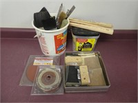 Paint Brush, Sand Paper, Sanding Disks & More