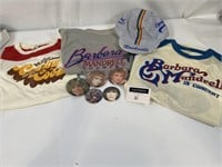 Vintage Barbra Mandrell Shirts Buttons & Opryland