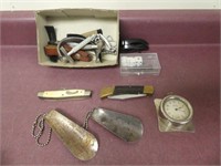 Vintage Razors, Shoe Horns & Jack Knives