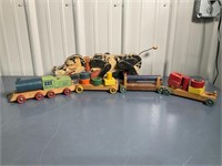 Antique Wooden Pull Toys