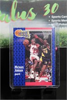 1991 Fleer League Leaders Michael Jordan #220