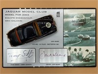 Signed 1961 Jaguar MKII VCD400 Diecast