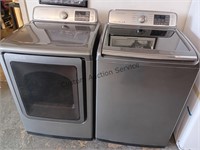 Samsung washer and  electric dryer