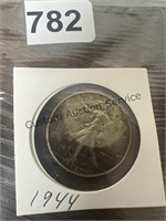 1944 silver liberty half dollar