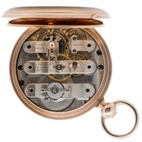 Charles Fasoldt, co-axial patent chronometer, 18K