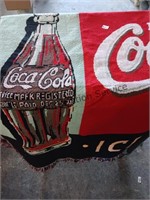Coca cola blanket