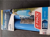 2 pack water filters