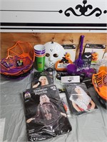 Large lot of new halloween items