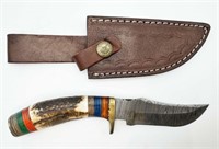 Unique Custom Damascus Knife #13