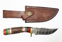 Unique Custom Damascus Knife #16