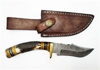 Unique Custom Damascus Knife #24